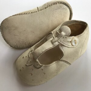 Vintage Leather Baby Shoes - Etsy