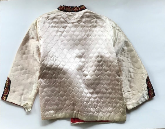 Vintage Child's Qilted Asian Jacket - image 5