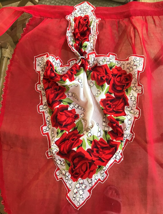Vintage Apron Hanky Pocket - Etsy