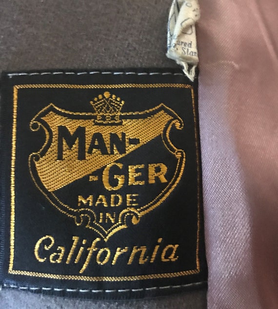 Vintage Full Length Wool Coat Labeled National Coat A… - Gem