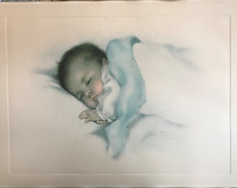 Vintage Bessie Pease Gutmann Lithograph - Etsy
