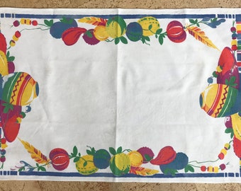 Vintage Manjares Kitchen Towel Or Runner