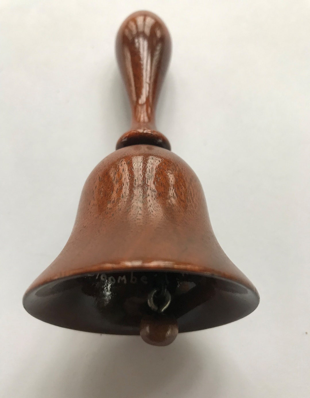 Vintage Hand Made Wooden Bell - Etsy