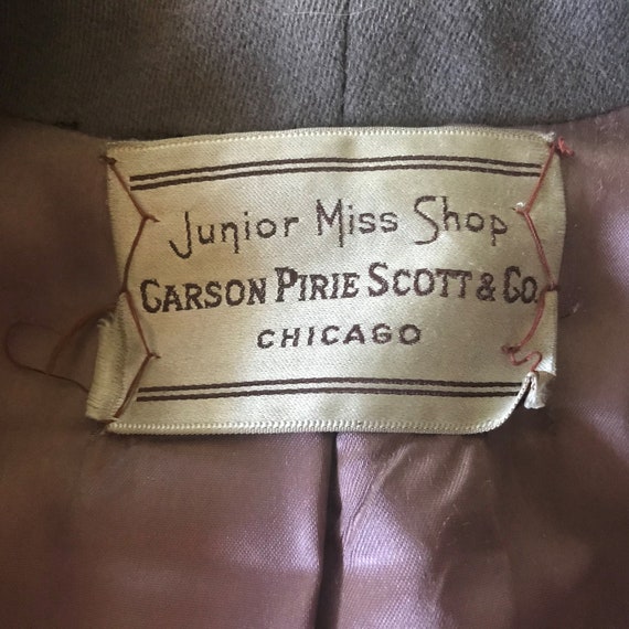 Vintage Full Length Wool Coat Labeled National Coat A… - Gem