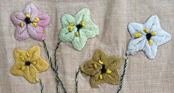 Vintage Brown Drawstring Bag - image 5