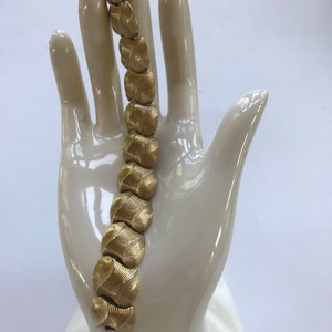 Vintage Crown Trifari Wave Bracelet
