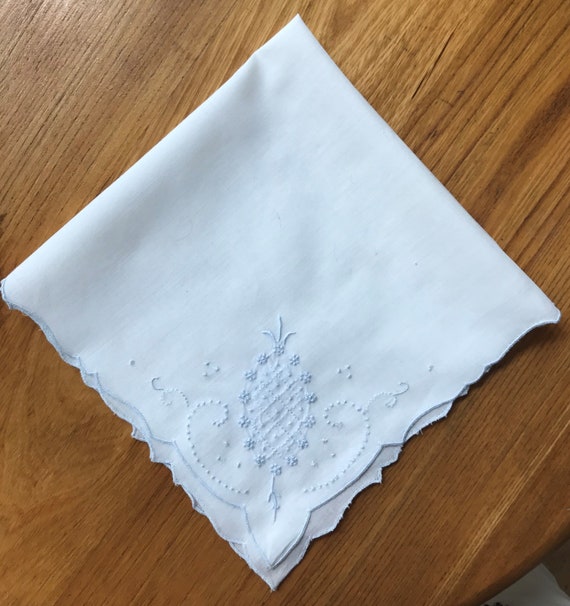 Vintage Embroidered Handkerchief - image 5