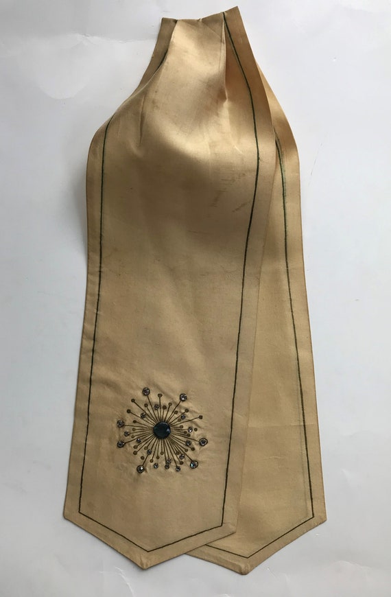 Vintage Vera Neck Scarf With Rhinestones