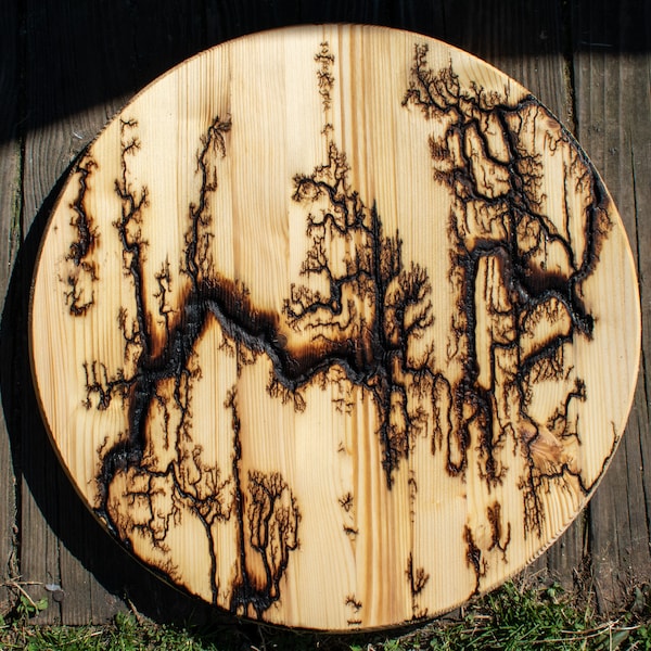 Lichtenberg Epoxy Table Etsy