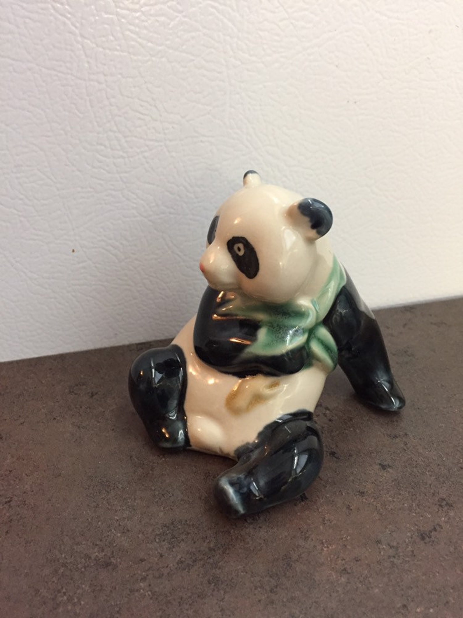 Vintage Panda Figurine Made in China Porcelain Bear | Etsy Canada