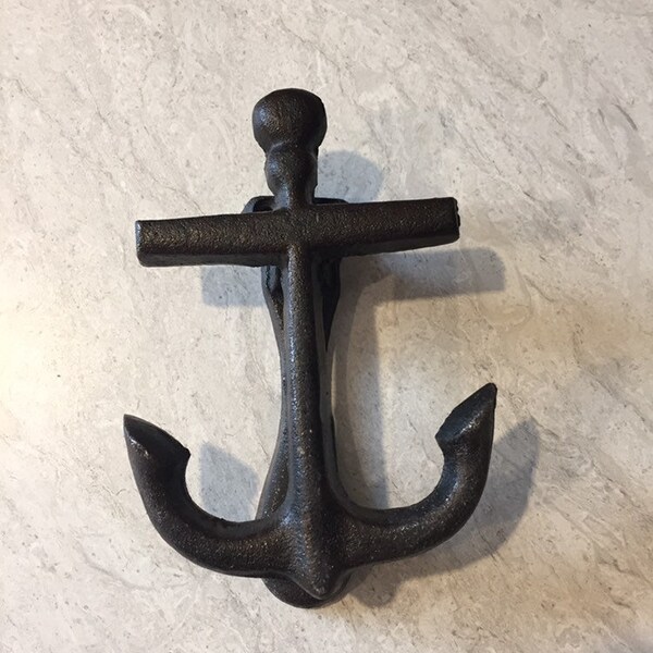 Anchor Door Knocker Etsy