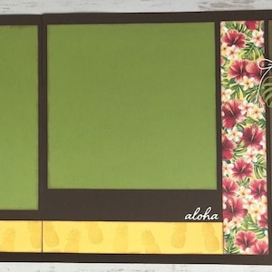 Tropical Oasis - Aloha Layout DIY Kit - Etsy