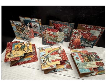 Wonder of Oz - Triple Z-Fold DIY Card Kit - Graphic 45