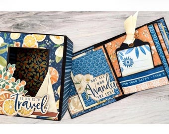 Scenic Route - Keepsake ATC Box & ATC Mini Album DIY Kit – Graphic 45