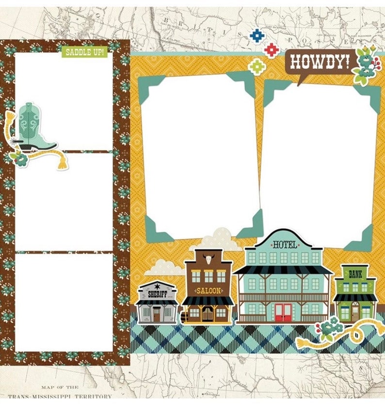 Wanted Simple Stories Simple Pages Page Kit 4 page DIY Etsy Wanted simple stories simple pages page kit 4 page diy etsy