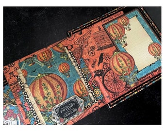 Steampunk Spells Pyramid Album Kit – Graphic 45 DIY Interactive Album