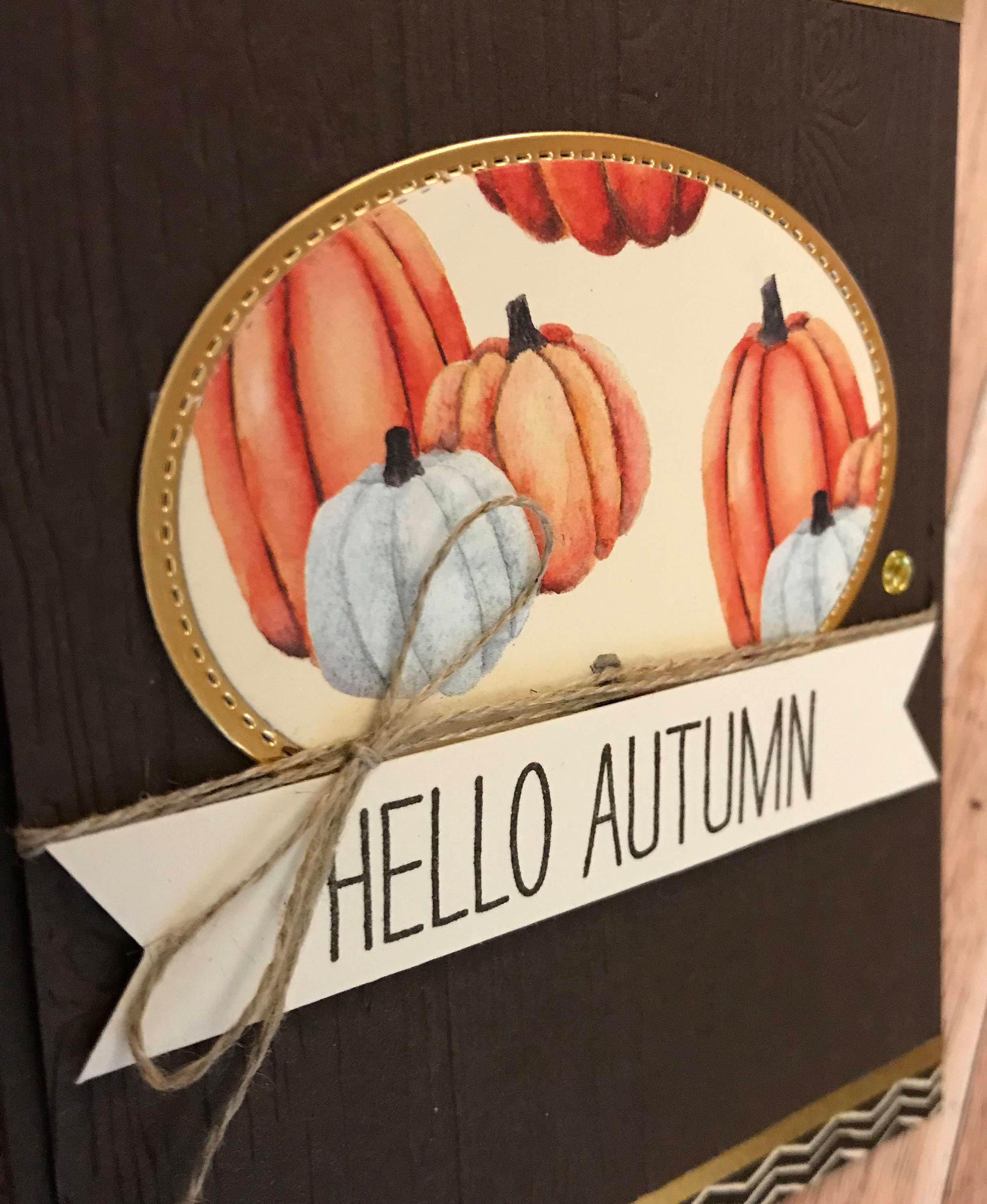Fall - Hello Autumn Card Class Kit - Etsy
