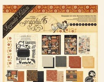 G45 KEEPSAKE KIT - Featuring RERELEASED Farmhouse Collection with Dies - New Kit for 2025