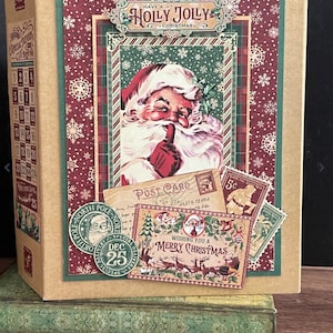 Letters to Santa - Album souvenir de Noël G45 - Kit d'albums graphiques DIY 45