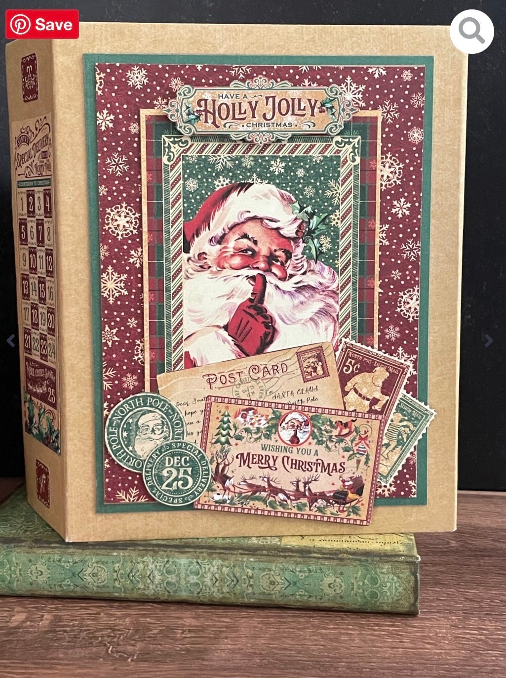 Letters to Santa Mini Album - Etsy