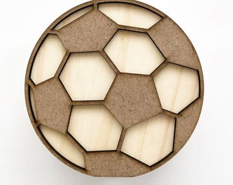 Balón de fútbol Decoración casera DIY LIQUIDACIÓN: antes 9,99 **Ahora  solo 6,99