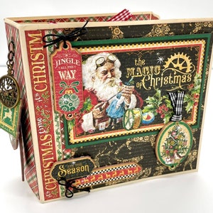 Christmas Time - The Magic of Christmas - PRE-CUT DIY File Folder Mini Album G45 Kit