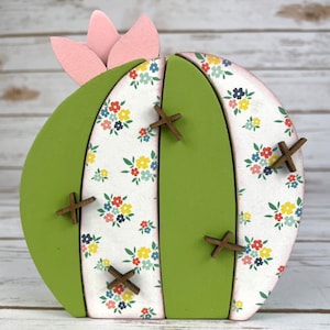 Cactus - Home Wood Decor Kit
