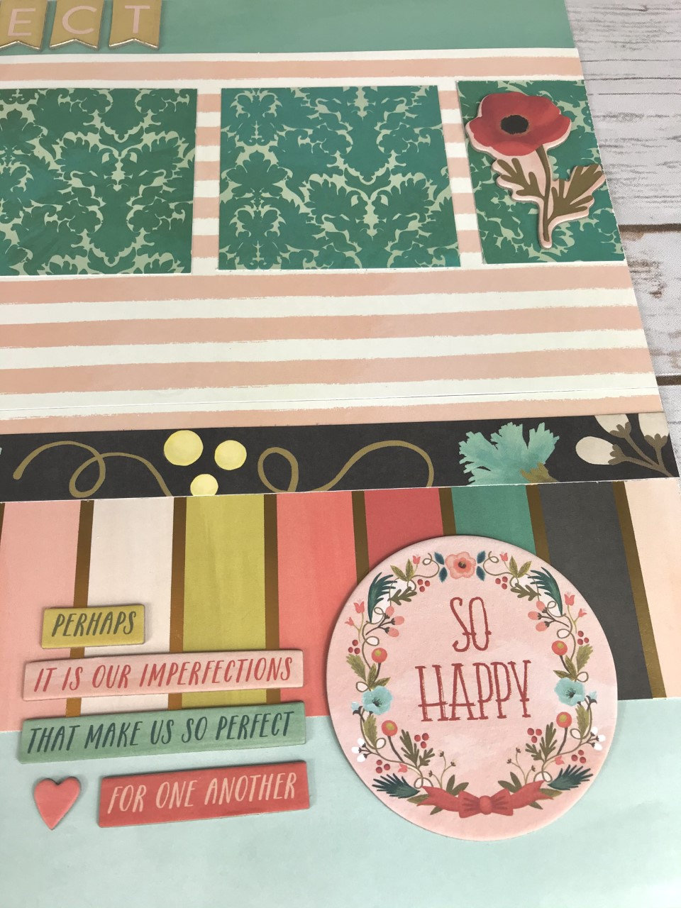 You and Me Together - DIY 12x12 Scrapbook Layout Kit - Etsy