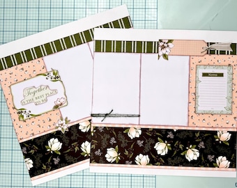 Magnolia Lane - PREMADE - Together is the Best Place To Be - PREMADE 2-Page 12x12 Scrapbook Layout