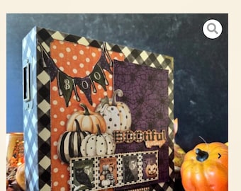 G45 BOOtiful Greetings - Check Binder Halloween Album- Graphic 45 - DIY Kit