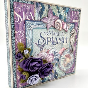 Make a Splash - DIY Waterfall Folio Album - Graphic 45 Album Kit