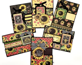 Let It Bee - Graphic 45 Card Set – PRECUT Busy Bees ATC Card Kit