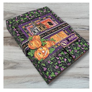 Charmed - Halloween Folio Gatefold Album - Graphic 45 - DIY Gatefold Album - DIY Class Kit