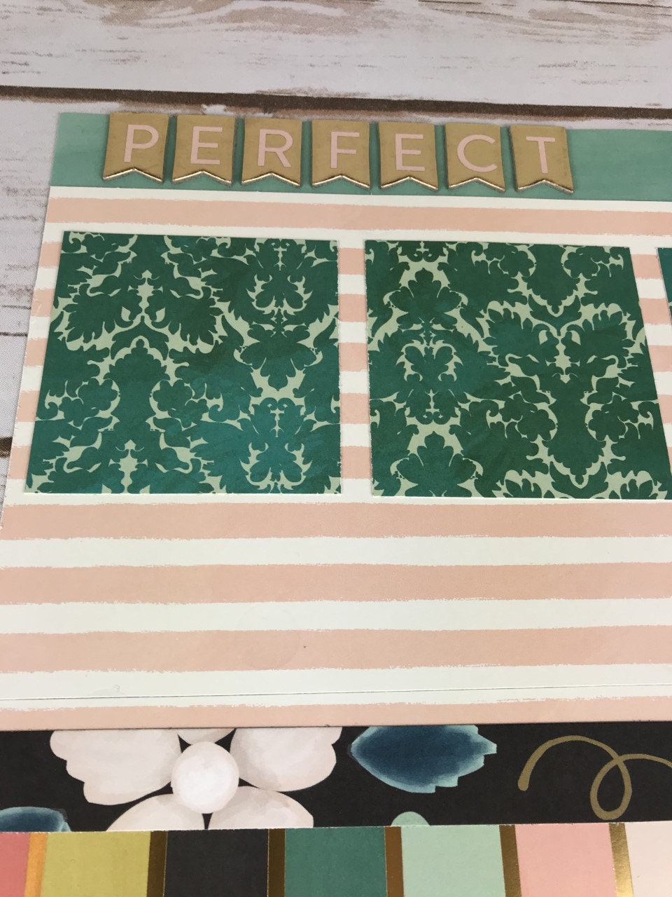 You and Me Together - DIY 12x12 Scrapbook Layout Kit - Etsy