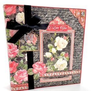 G45 Mon Amour - PRECUT - DIY Mixed Media 8x8 Album DIY Kit - V2