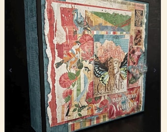 Journaling Through Time - Art Journal Binder Album DIY Kit - Graphic 45