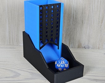 Travel Dice Tower-Custom, Portable, Folding-Choose Your Color
