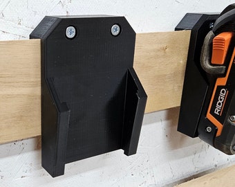 Ridgid 18V Battery Wall Mount  *French Cleat and Screw To Wall Options*