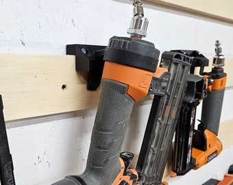 Nail Gun Holder – PETG T2 Hook Mount, French Cleat Compatible (2 Pack)