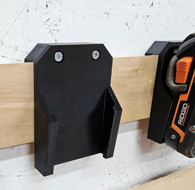 French Cleat Ridgid 18v battery wall mount