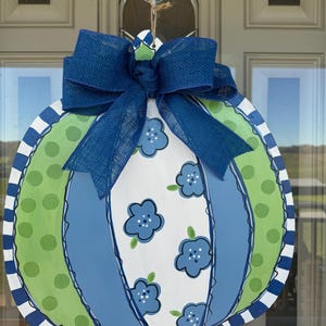 Fall Pumpkin Door Hanger, fall decor, door hanger, pumpkin
