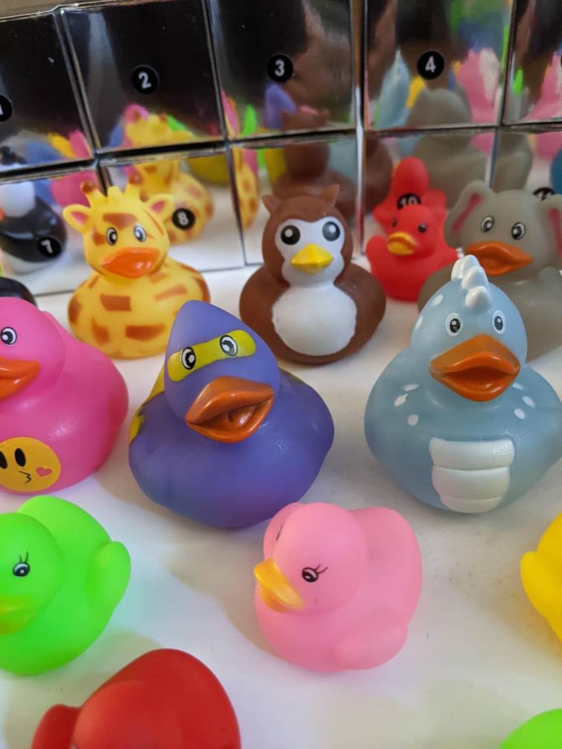 Rubber Duck Advent Calendar With Rubber Ducks Etsy UK