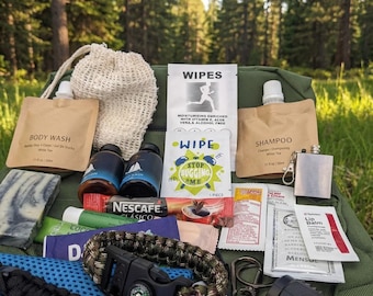 Camping Advent Calendar, Outdoors Gift Set, 12/24 Day Surprise