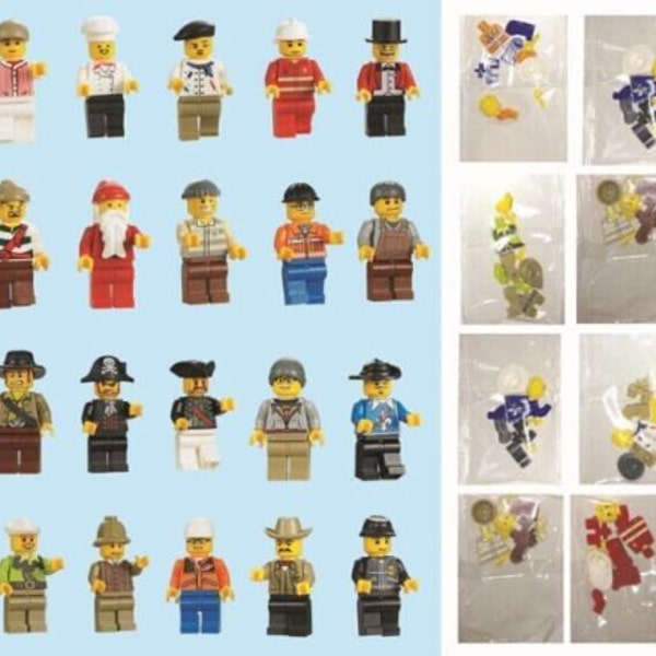 10 pc Mini Figures Theme Figures DIY Crafts