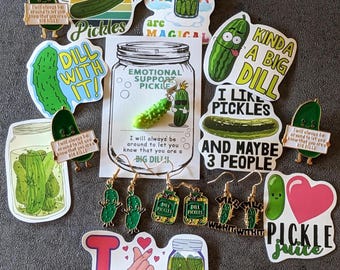 Pickle Lover Advent Calendar: 24 days of Pickle Accessories and Gifts