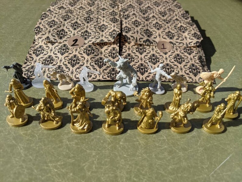 Dungeons and Dragons Miniatures Advent Calendar With 24 Etsy