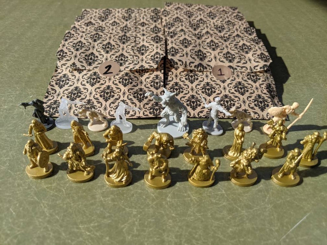 Dungeons and Dragons Miniatures Advent Calendar With 24 Etsy