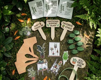 Plant Advent Calendar: 24 Days of Growth, Gardener Gift Box