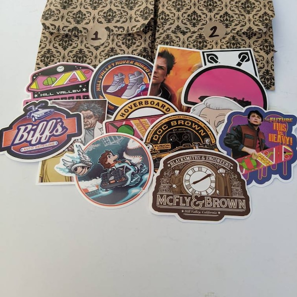 Back to the Future Calendar Etsy