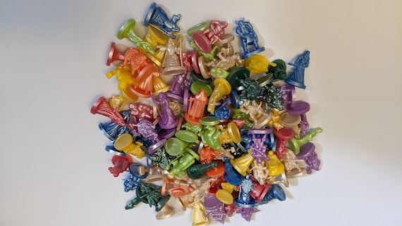 50-Piece Multicolor DnD Miniatures Set: Dungeons and Dragons RPG Minis
